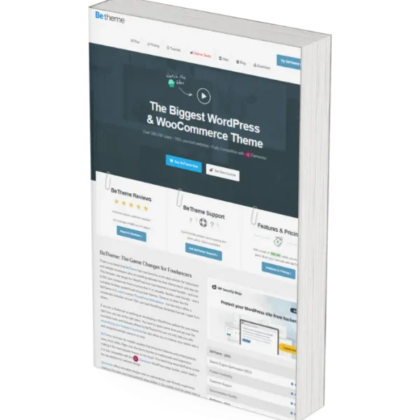 🎨 BeTheme – Responsive Multipurpose WordPress & WooCommerce Theme 🔥 | 700+ Demos! 💻🛒