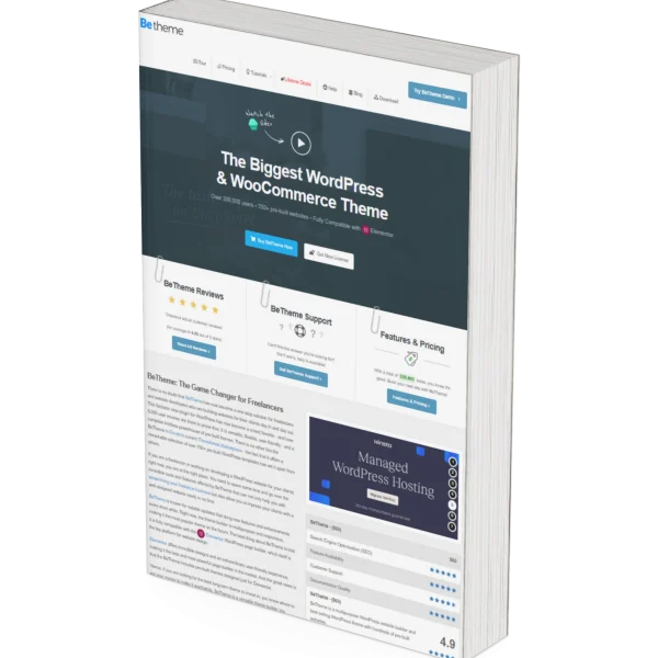 🎨 BeTheme – Responsive Multipurpose WordPress & WooCommerce Theme 🔥 | 700+ Demos! 💻🛒