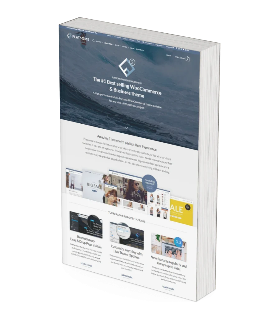 🎯 Flatsome | 🔥 All-in-One WooCommerce & WordPress Theme 💼✨ Ultra-Fast, Responsive & Beautiful 🎨🛒