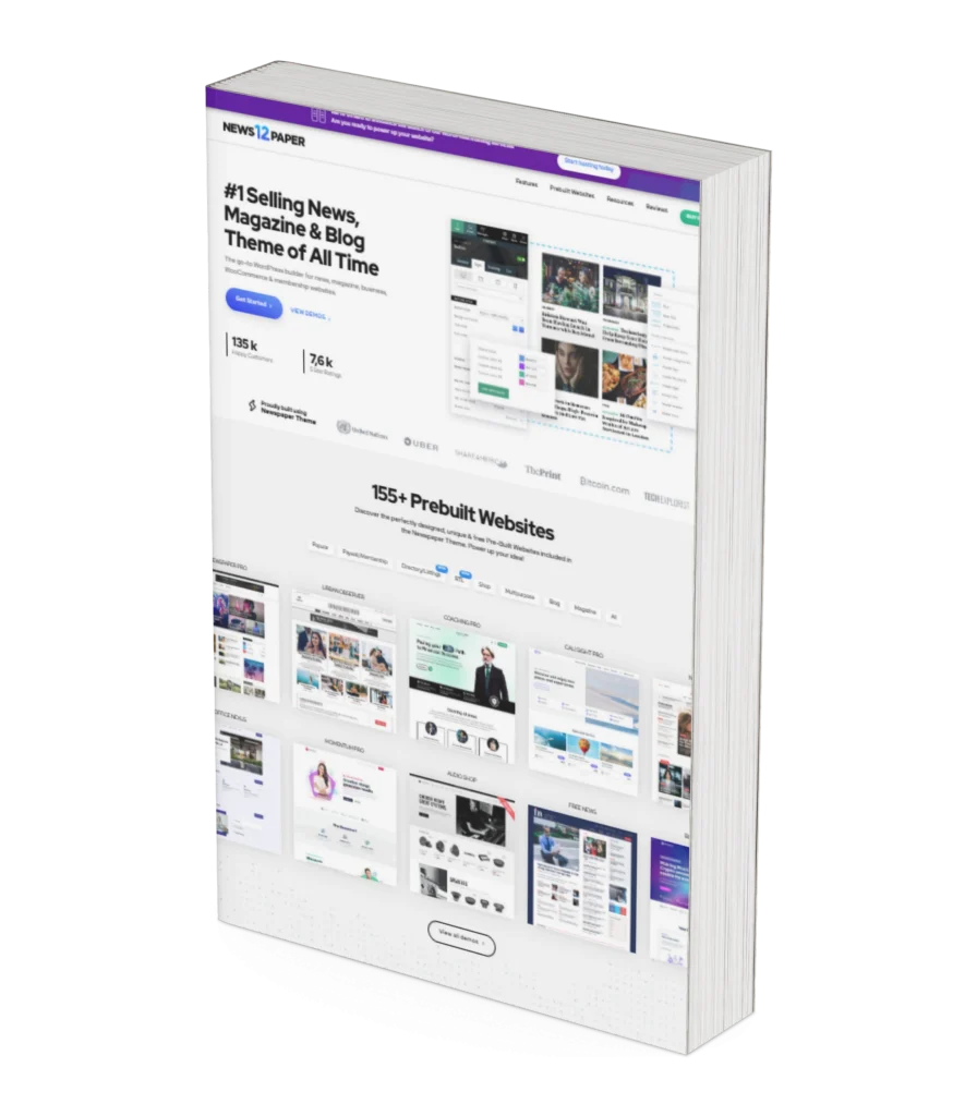 📰🔥 Newspaper – #1 News, Blog & WooCommerce WordPress Theme 🛒🖥️ | Lightning-Fast, Stylish & SEO-Ready! 🚀