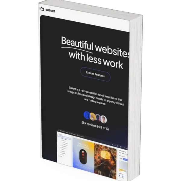 🎨🌟 Salient | Stunning Multipurpose WordPress & WooCommerce Theme 🚀🛒 | Visual Builder + Lightning Speed! 💡💻