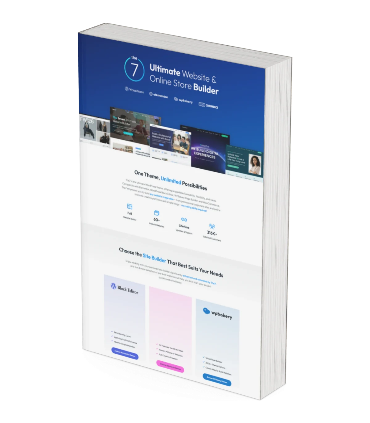 🔥 The7 — Ultimate Website & Online Store Builder 🚀 | WordPress & WooCommerce Theme 🎨🛒